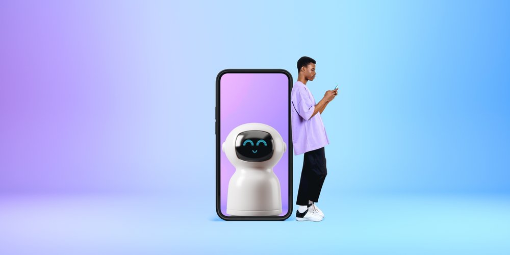 AI chat bots can help businesses capture leads. AI chat bots can help businesses capture leads.