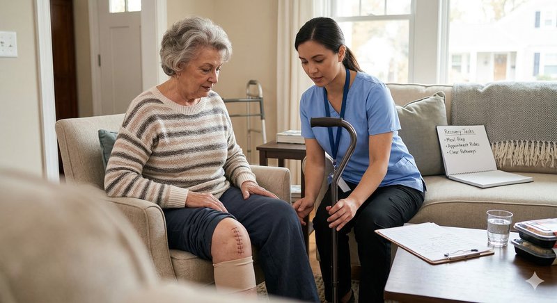 Preparing everyday life ahead of time can make the post-surgery period easier to manage.