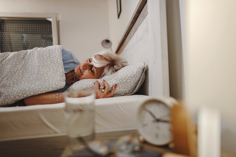 Sleeping well can help speed up recovery after total knee replacement surgery.