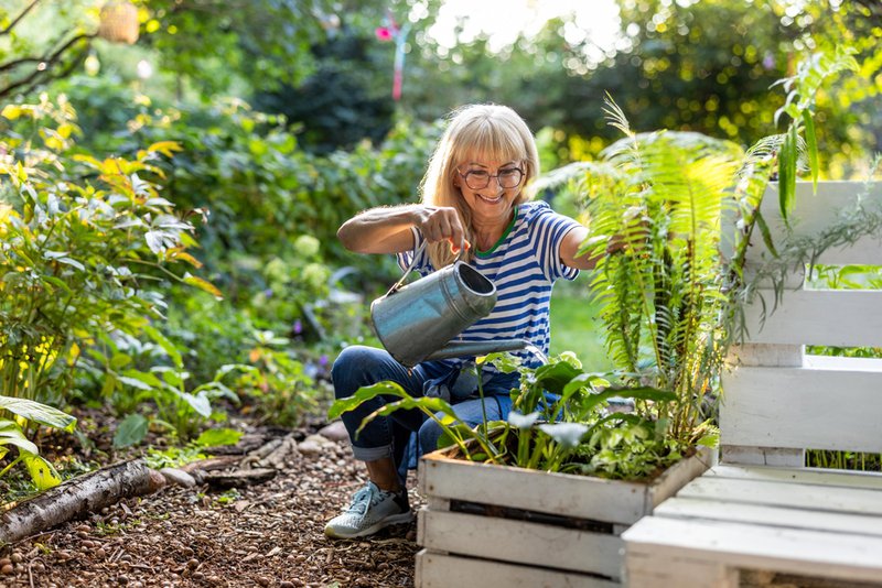 Kneeling is one of the most common concerns with gardening after knee replacement.
