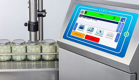 Linx 9000 Serie codeert op potjes