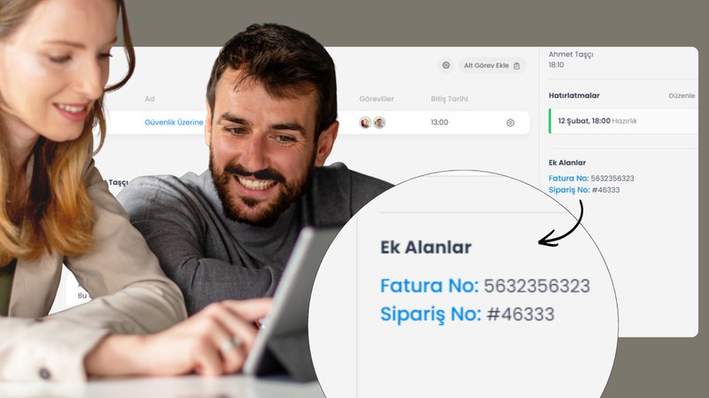 Görev Listesi Şablonu: Cubicl'da Özelleştirilebilir Ek Alanlar ile Görev Formu