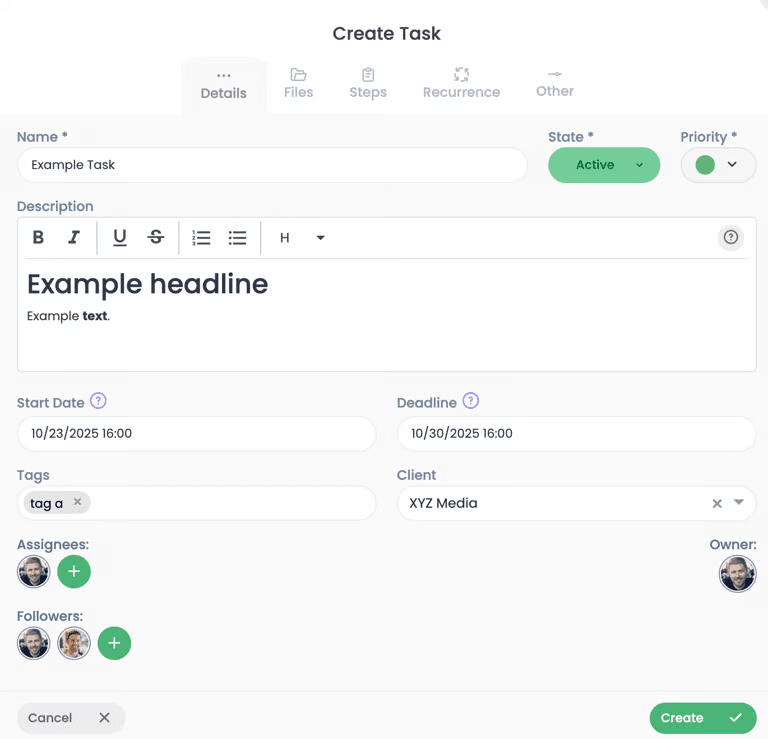 Task Scheduling Software | Task Management Software