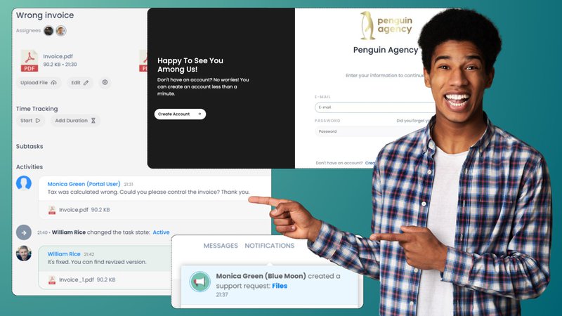 Cubicl Work OS with Client Portal