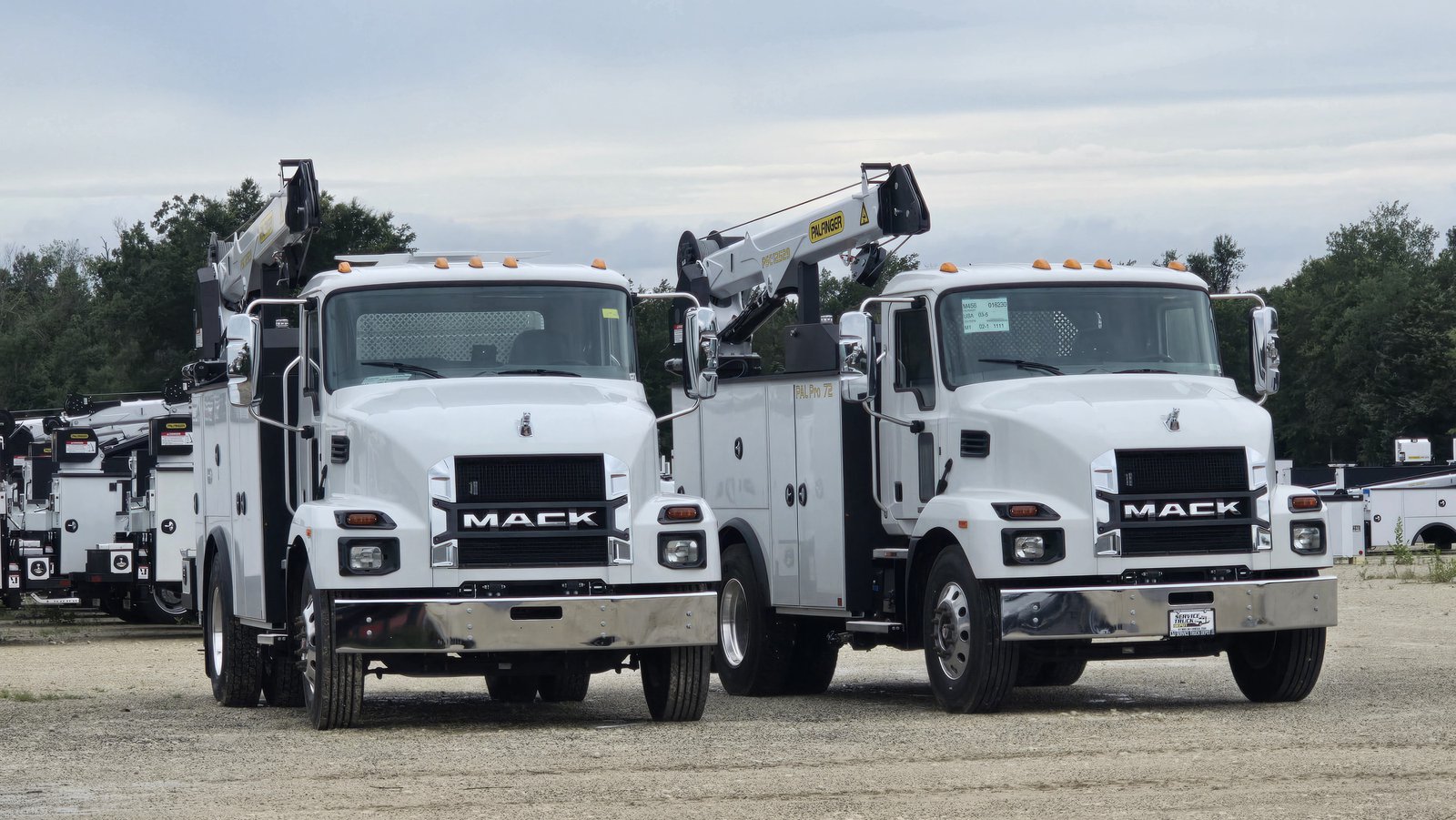 Heavy duty engineering trucks.