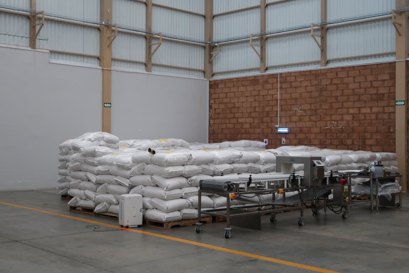 Bulk agave ingredients in sacks