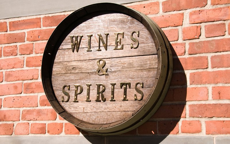 Barrel with agave spirits and wine