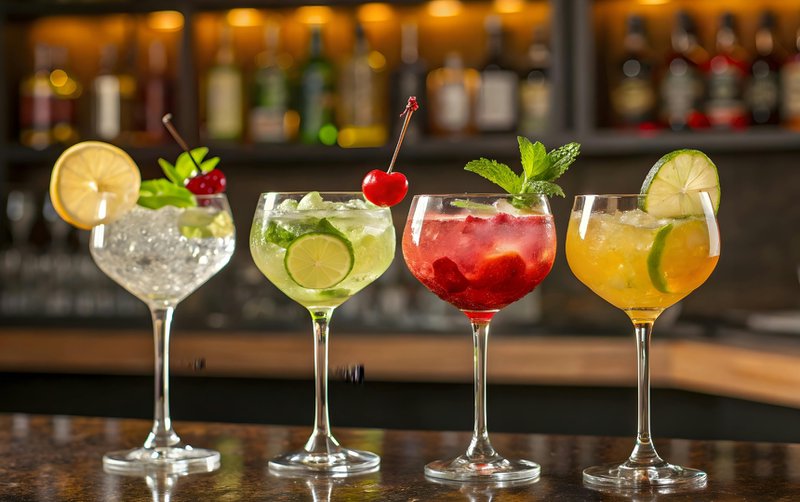 Agave wine mixed into cocktails