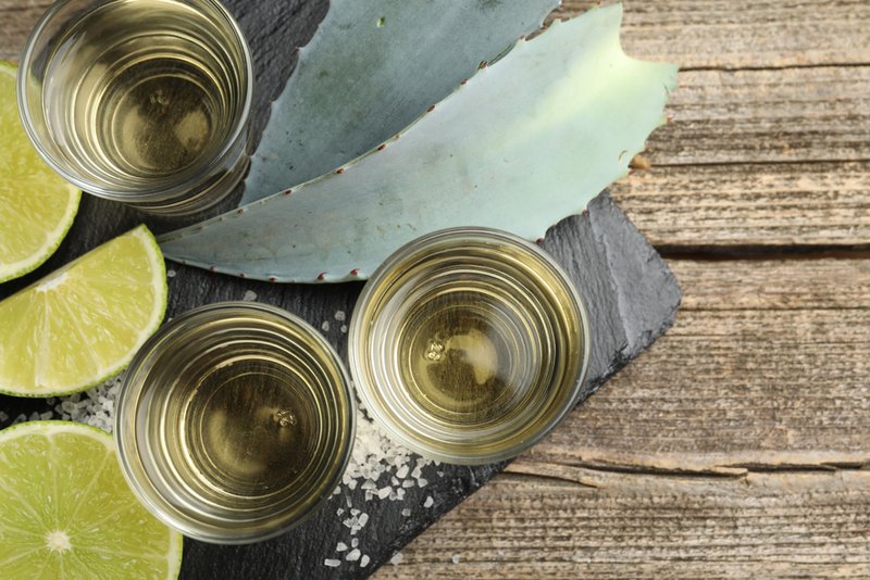 Agave spirits created from blue agave.