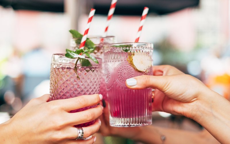 Agave wine mixed into seasonal cocktails