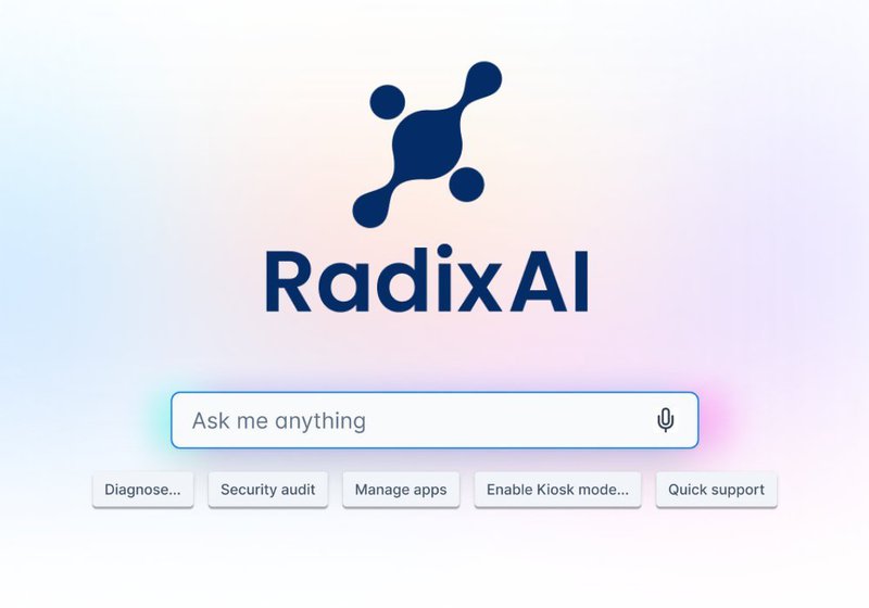 Radix Unveils RadixAI: Pioneering Autonomous Device Operations to ...