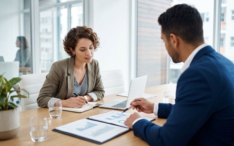 personal financial plan session with an advisor
