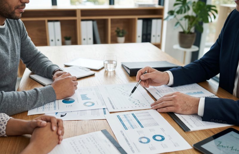 making financial decisions with an advisor