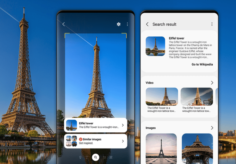 Bixby Vision - Visual Searching