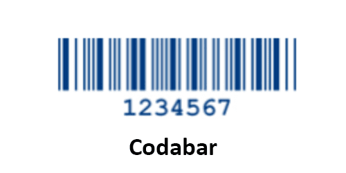 Codabar 1-D