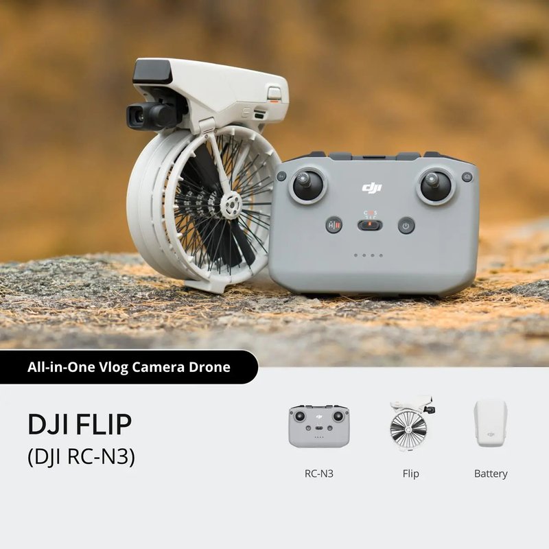 DJI flip in folded