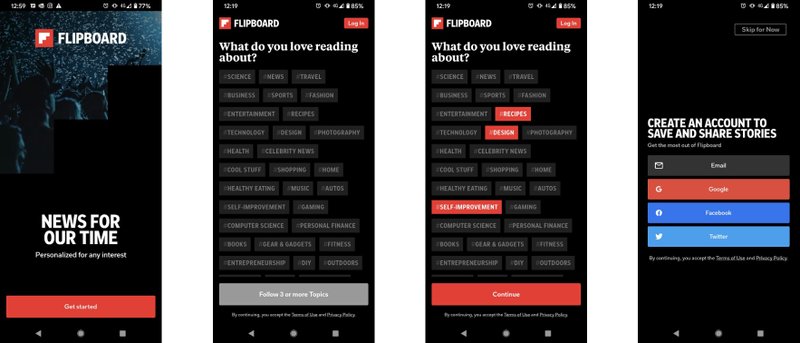 Flipboard app