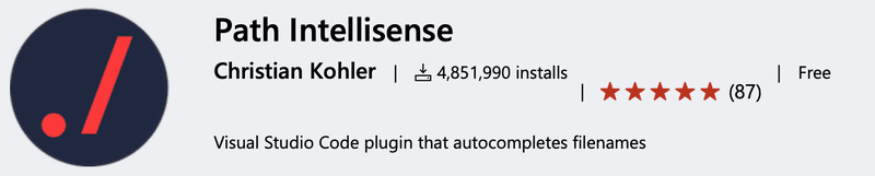 Path Intellisense