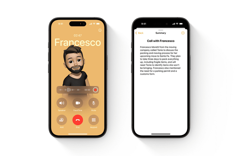 Apple intelligence summarising tool