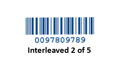 Interleaved 2 of 5 1-D