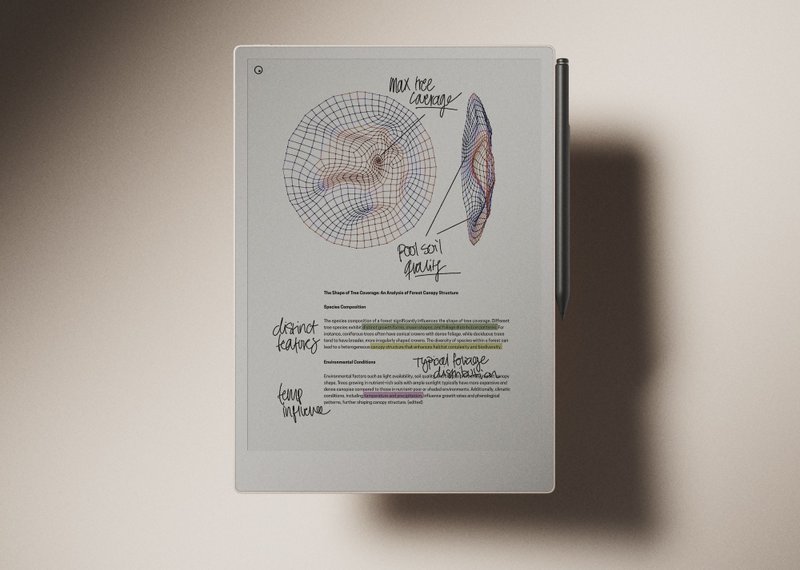 Valentine gift suggestion: reMarkable Paper Pro with coloured drawings