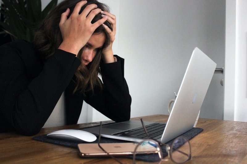 frustrated web developer