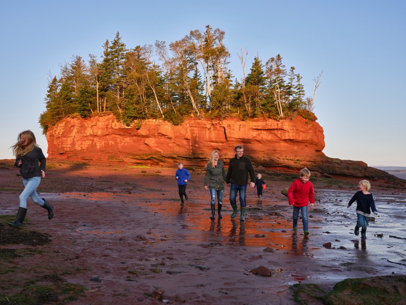 multigenerational vacation in Nova Scotia