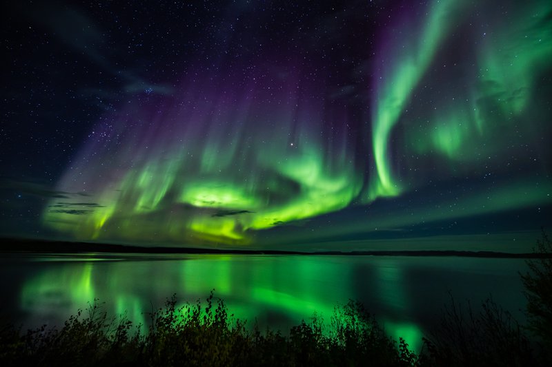 northern lights, northwest territories