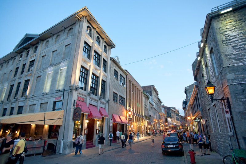 walkable cities in Canada - Old Montreal