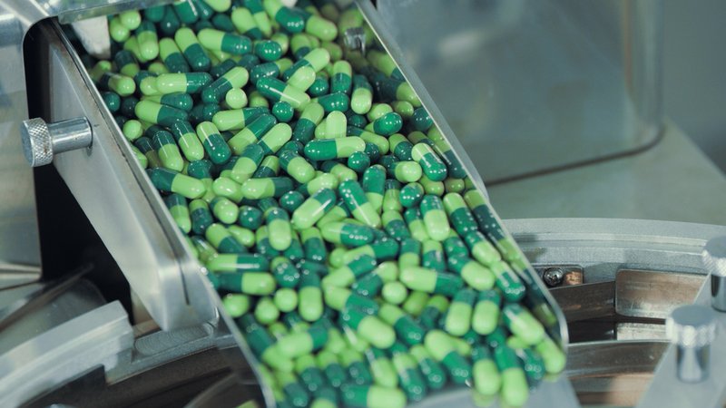 Capsule supplements undergoing flavor develiopment