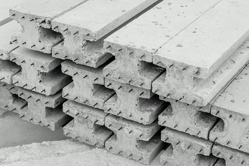 this is an image of precast concrete slabs