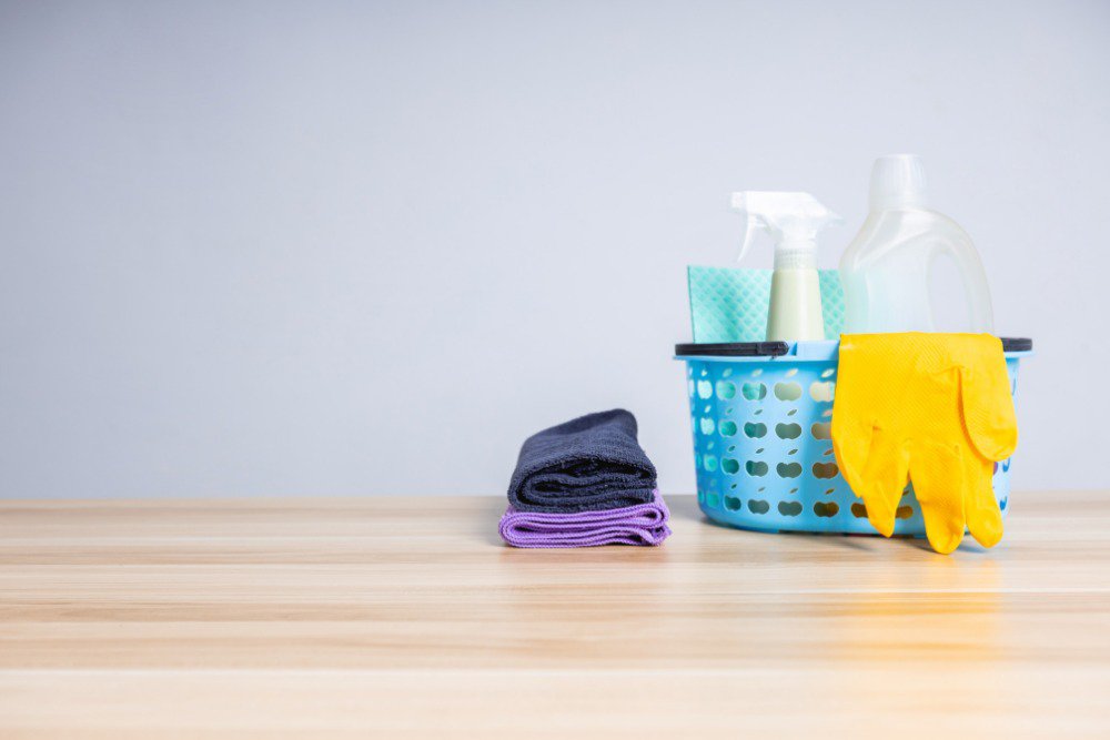 preparing for new client cleaning process