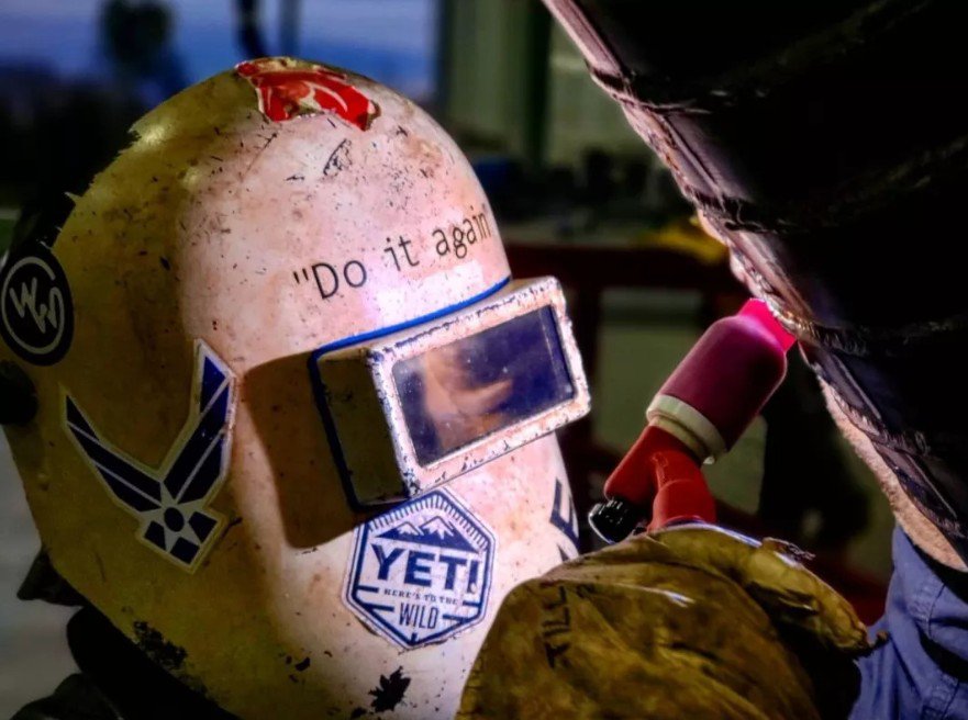 welding career in action