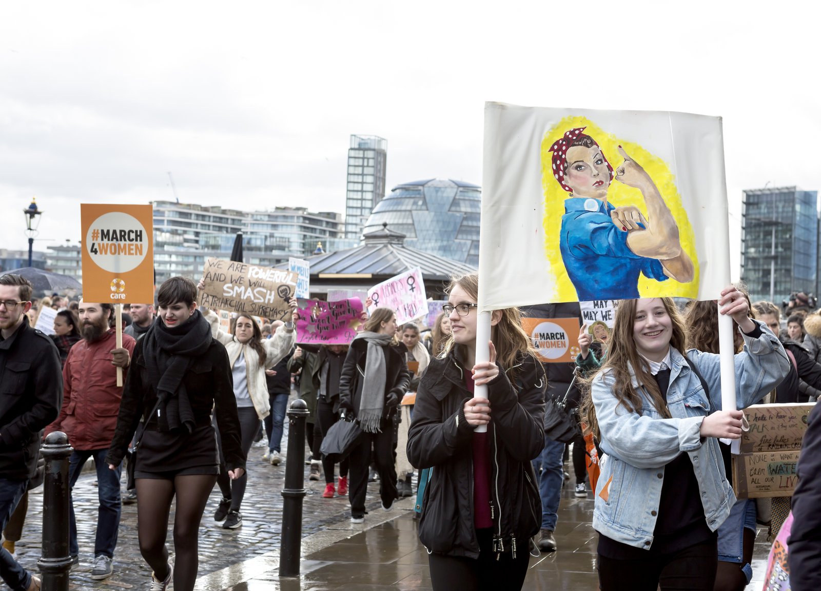 representation of Rosie the Riveter 