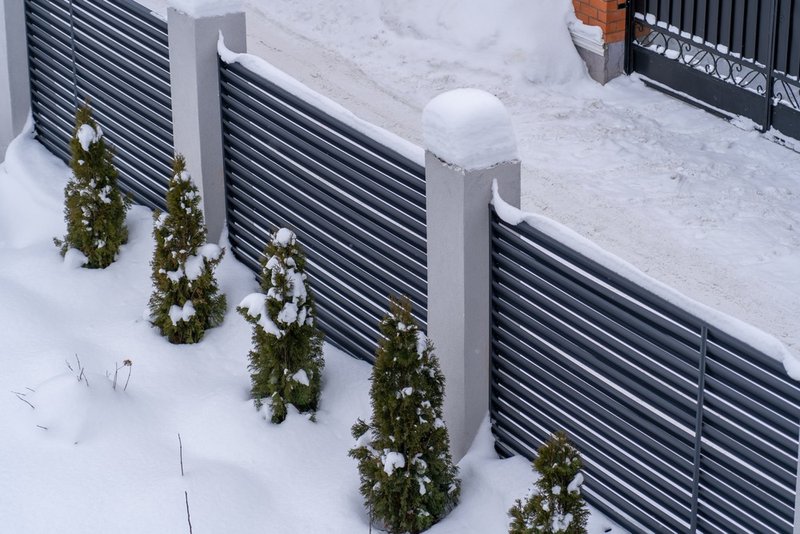 winter fence protection