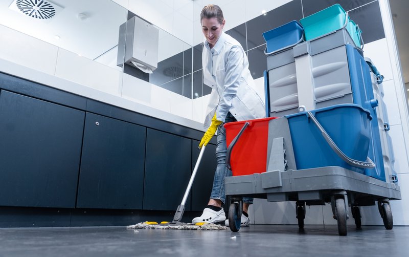 Forensic cleaning services member