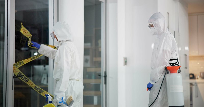 Biohazard cleanup involves materials and environments that carry serious health risks.