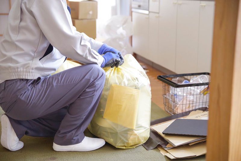 Hoarding cleanup starts with small steps.