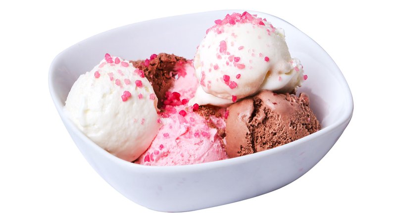 gourmet flavoring in ice cream