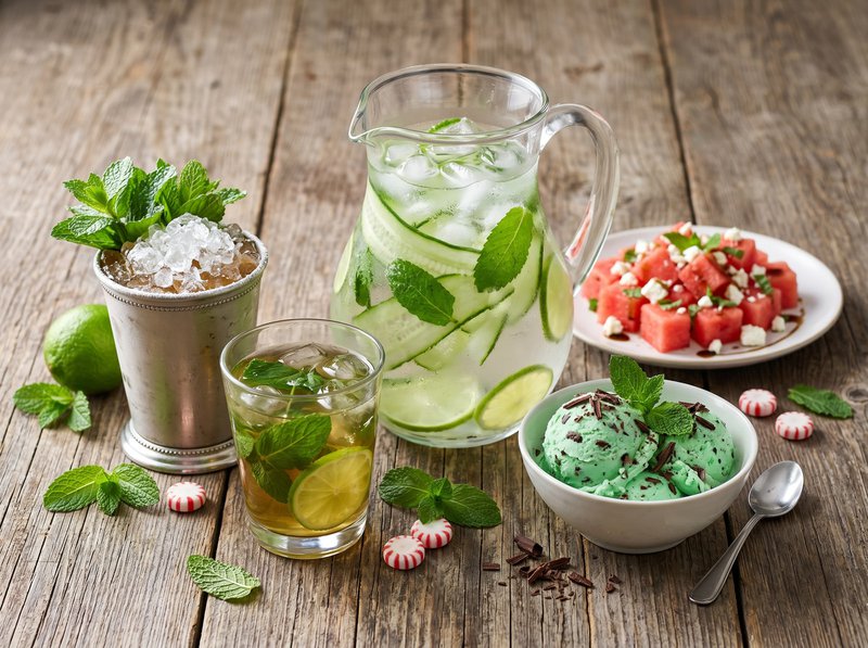 foods that produce cooling sensations 