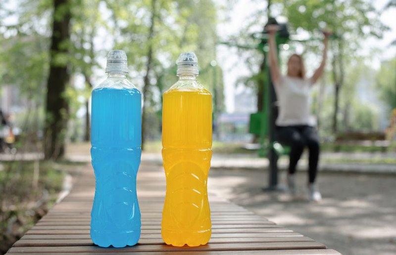 Several hydration energy drinks