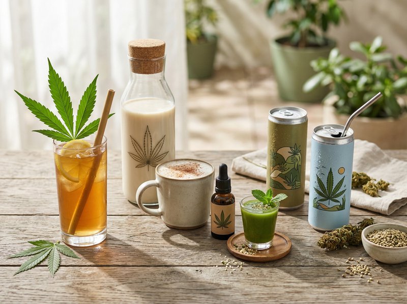 hemp-infused flavors for beverages