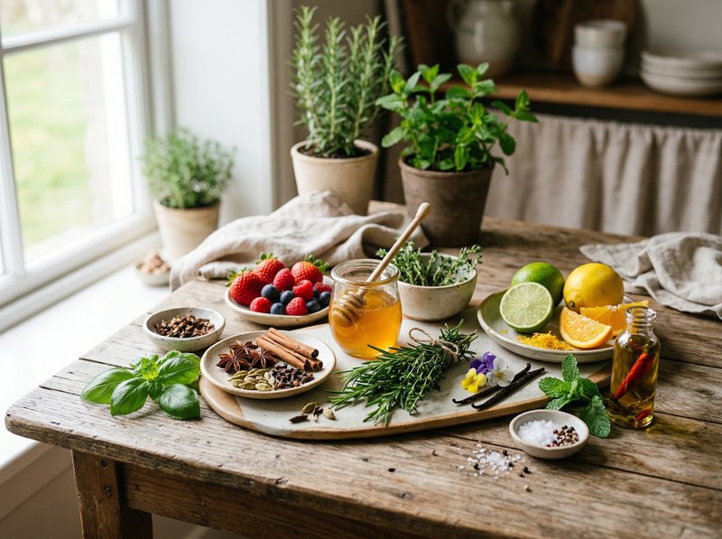a presentation showing what are natural flavors