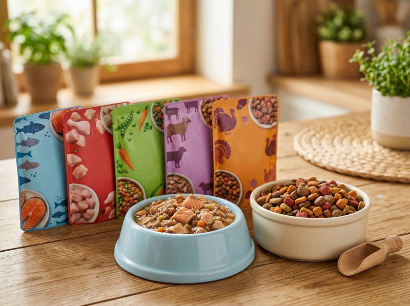 pet food palatants in dry and wet food