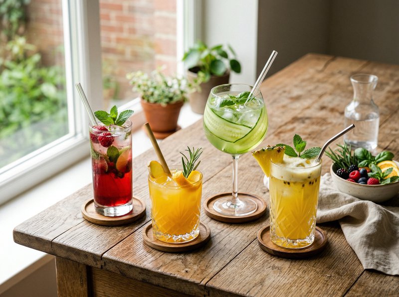 examples of mocktail flavor trends for Gen Z