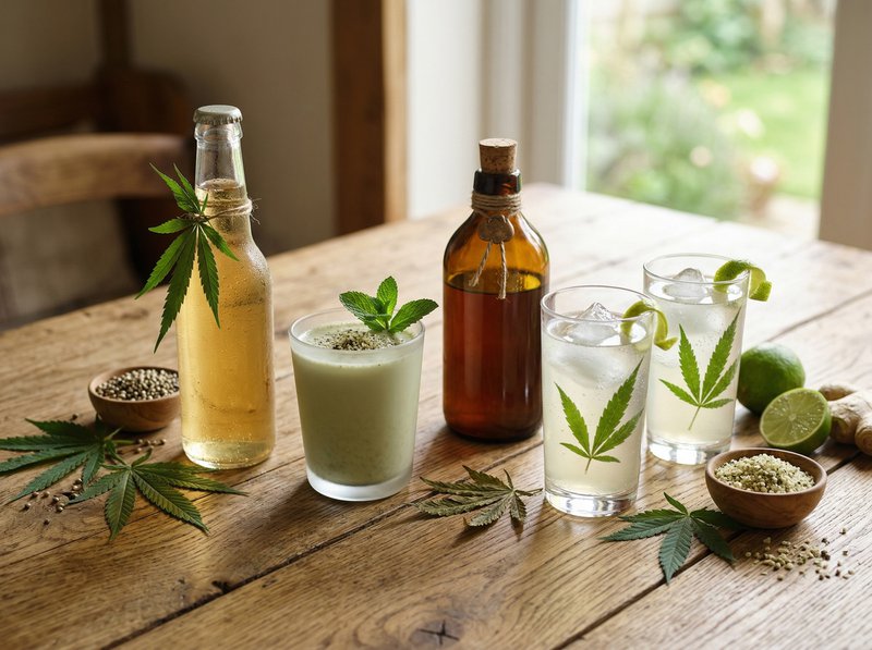hemp-infused flavors for beverages