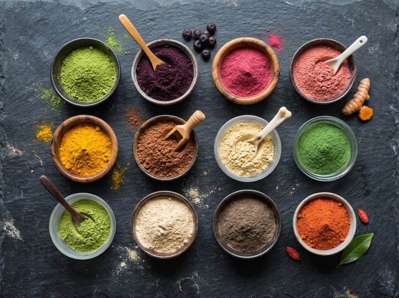 Powdered flavor systems in food and spices
