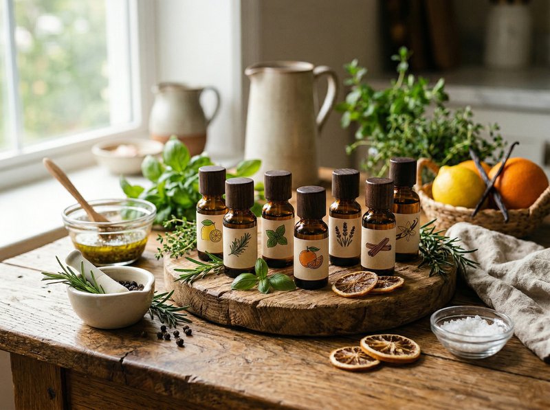 essential oils in food and beverages