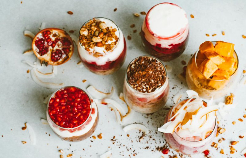 different flavor examples in beverages