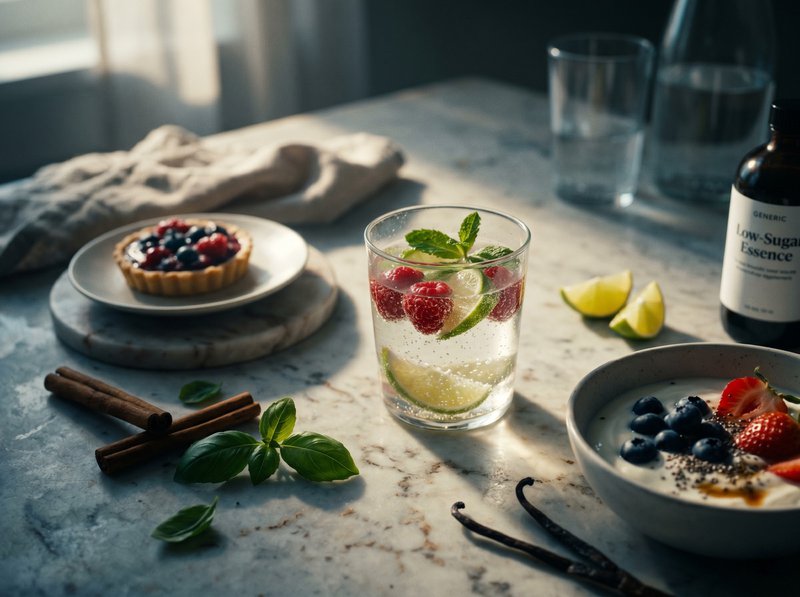sugar reduction solutions in recipes and beverages